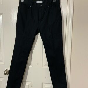 Topman Black Stretch Skinny Jeans 32x32